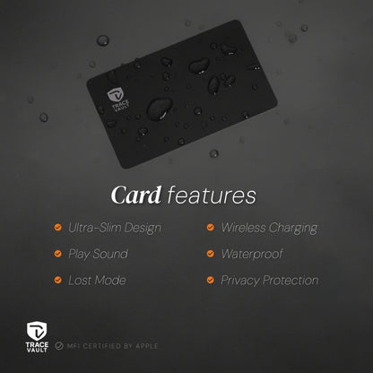 Trace Vault - Tracking Card
