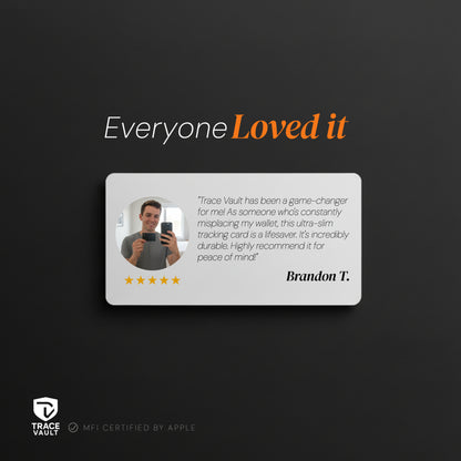 Trace Vault - Tracking Card