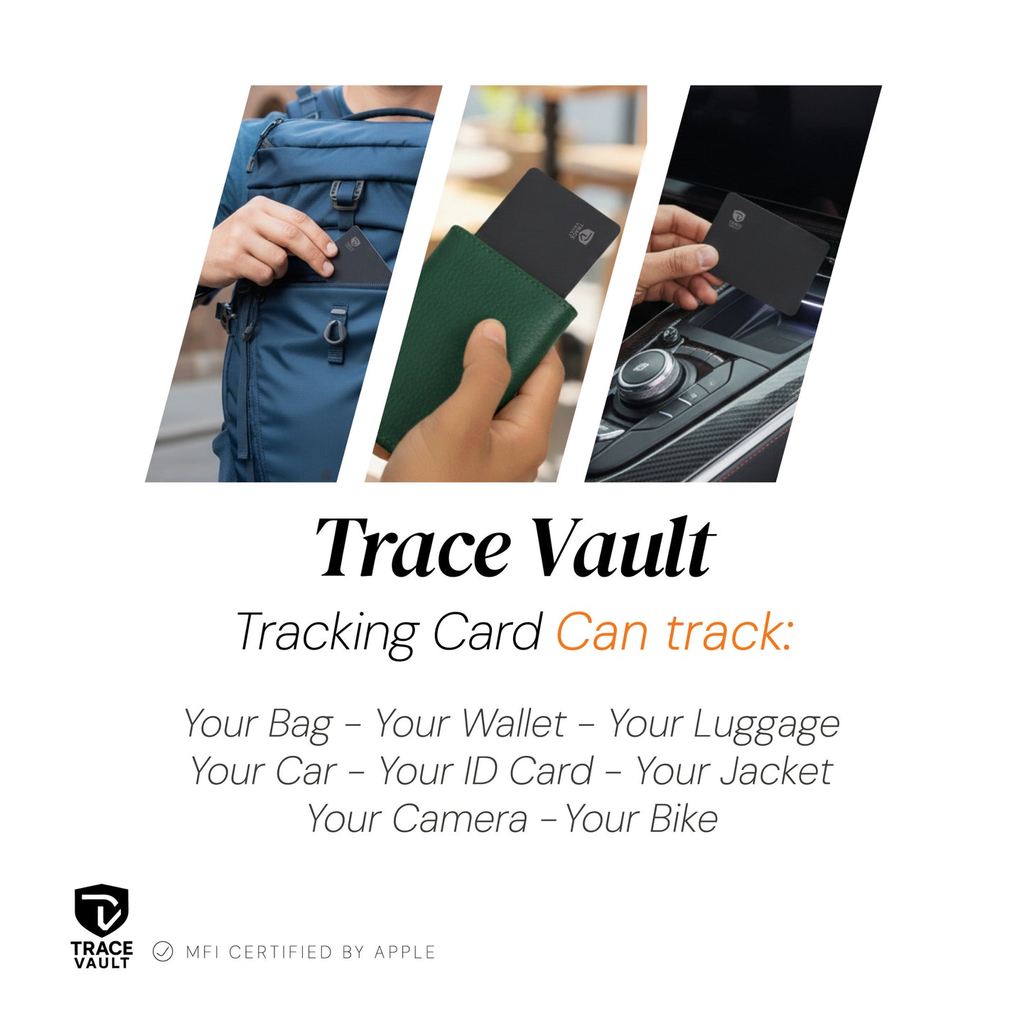 Trace Vault - Tracking Card